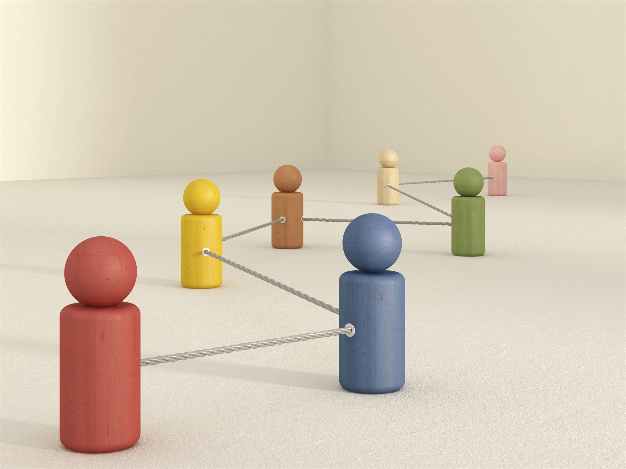 Illustration of user interacting with forms